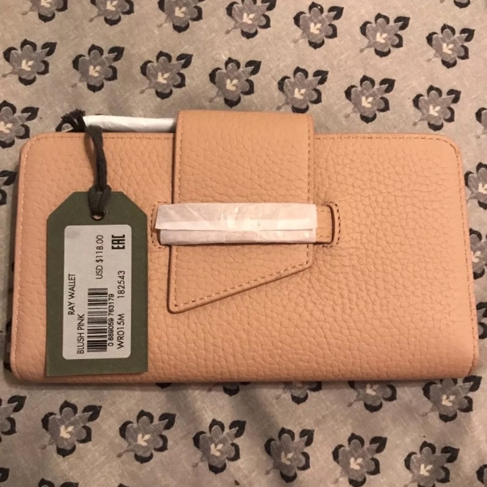 Allsaints Blush Pink Wallet
